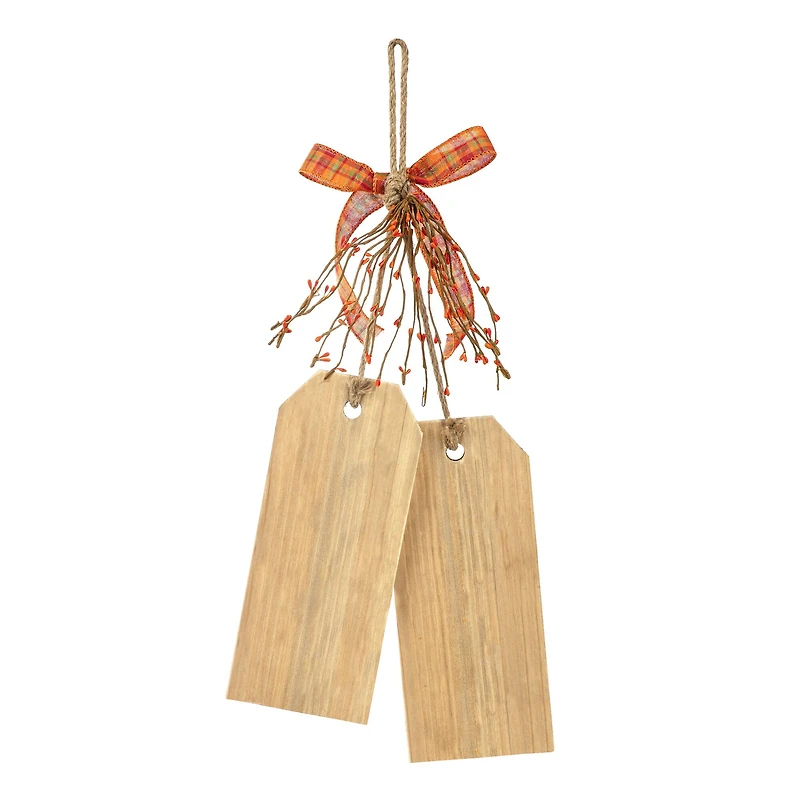 Glitzhome® 24" Fall Wooden Door Hanger