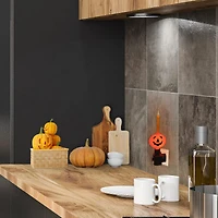 6.5" Jack-O-Lantern Halloween Bubble Night Light