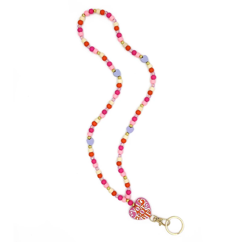 Assorted Bead Lanyard by Fab Finds