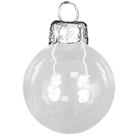 Whitehurst 28ct. 2" Clear Glass Ball Ornaments