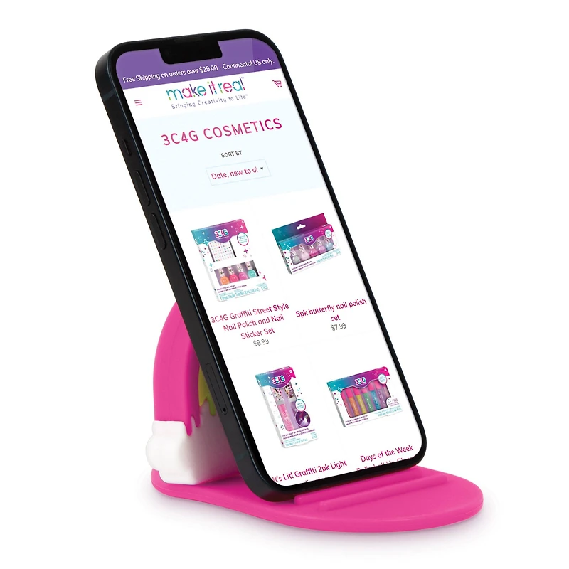 Make It Real™ 3C4G Customize Your Phone Case Tech Accessories Set