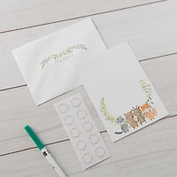 Woodland Animals Flat Cards & Envelopes by Recollections™, 5" x 7"