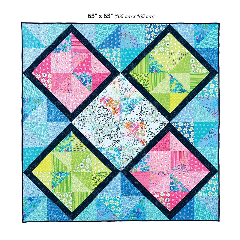 Leisure Arts® Memory Lane Modern Quilt Pattern