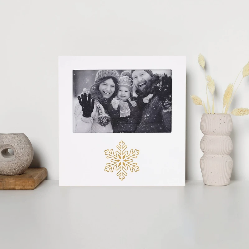 4" x 6" Gold Holiday Accent Frame by Studio Décor