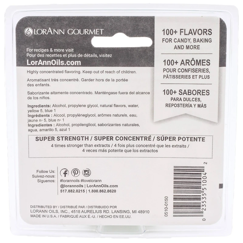 LorAnn Crème de Menthe Flavor Twin Pack