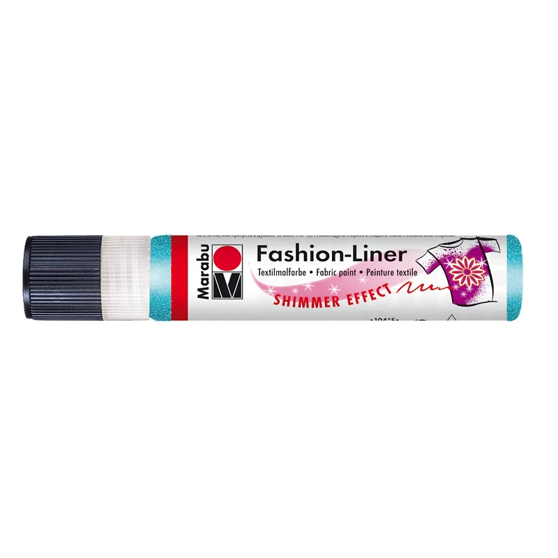 Marabu Shimmer Fashion Liner Fabric Paint