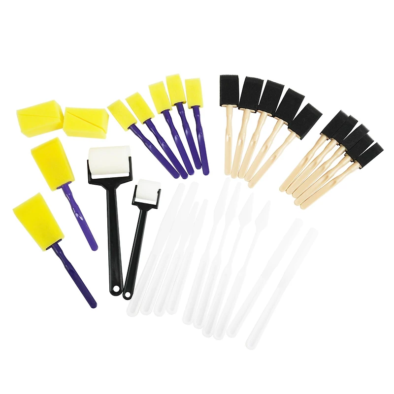 Multi-Purpose 100 Piece Brush Set by Craft Smart®