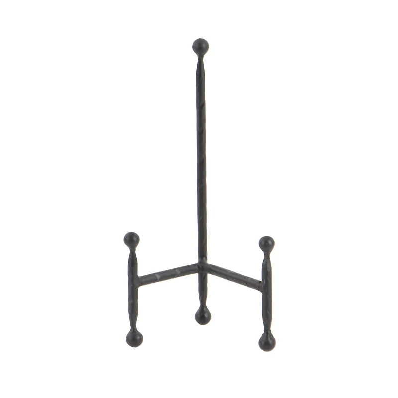 Set of 3" Black Metal Modern Easel, 12", 10", 8"