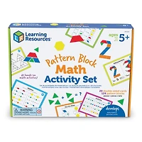 Learning Resources Pattern Block Math Activity Set