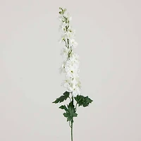 39" White Delphinium Flower Stems, 3ct.