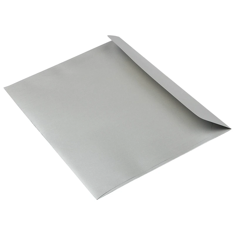 JAM Paper Silver Stardream 9" x 12" Open End Envelopes