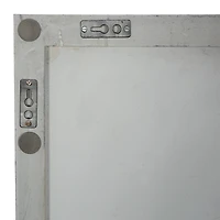 Set of 2 Grey Wood Modern Abstract Wall Decor, 16" x 48"