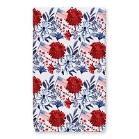 Mason Jar Patriotic Florals Tea Towel Set