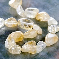 12 Pack: Citrine Chunk Beads by Bead Landing™