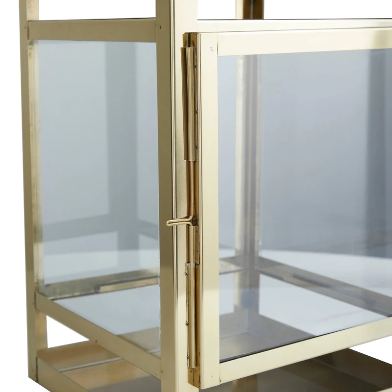 21" Contemporary Pillar Lantern