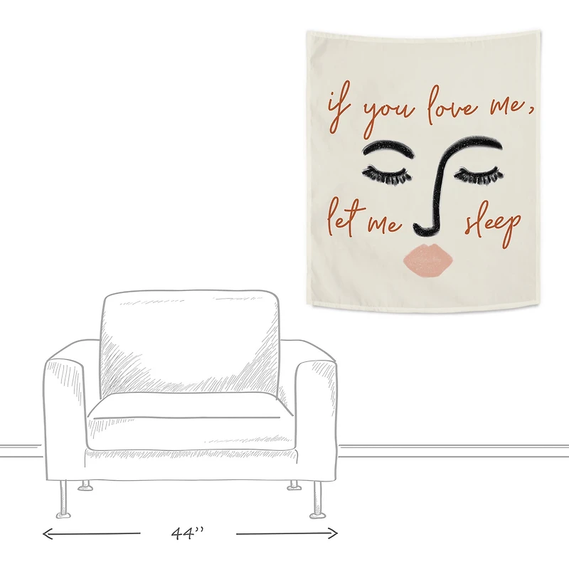 Let Me Sleep Tapestry
