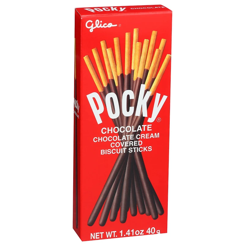 Glico Pocky Chocolate Cream Covered Biscuit Sticks