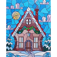 Diamond Art® Holiday Cabin Intermediate Kit
