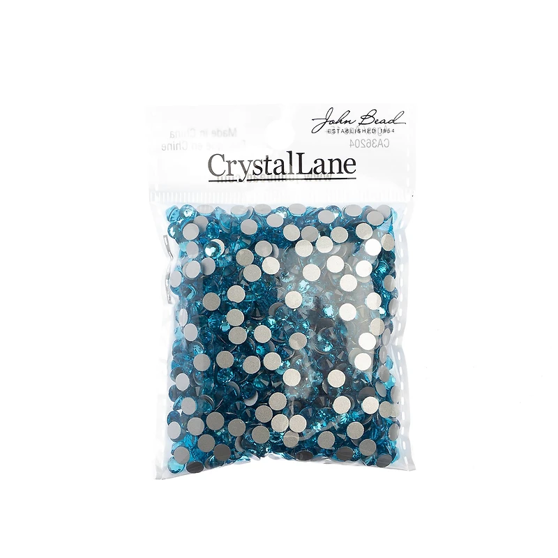 John Bead Crystal Lane SS20 Round Flatback Czech Crystals, 1,440ct