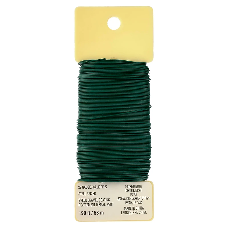 24 Pack: 22 Gauge Green Floral Wire by Ashland®