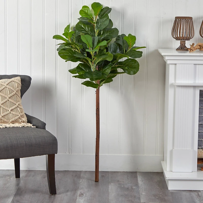 4.5ft. Artificial Fiddle Leaf Tree