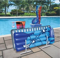 Swim Central 3ft. HydroTools Blue & White Poolside Accessories Organizer