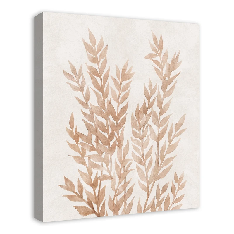 Brown Dried Florals 20" x 24" Canvas Wall Art