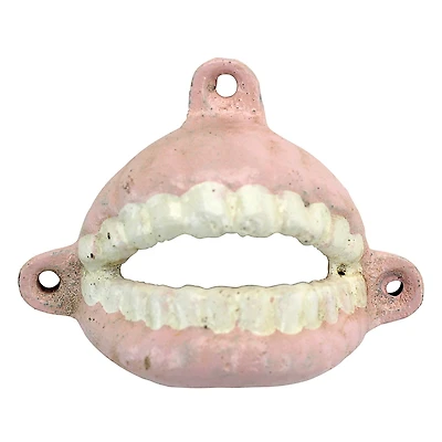 Design Toscano 3" False Teeth Cast Iron Bottle Opener