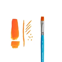 Princeton™ Select™ Artiste Series 3750 Short Handle Flat Shader Brush
