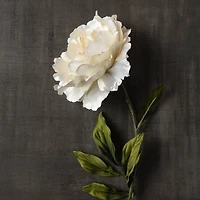 Cream Peony Stem with Pearl by Ashland®