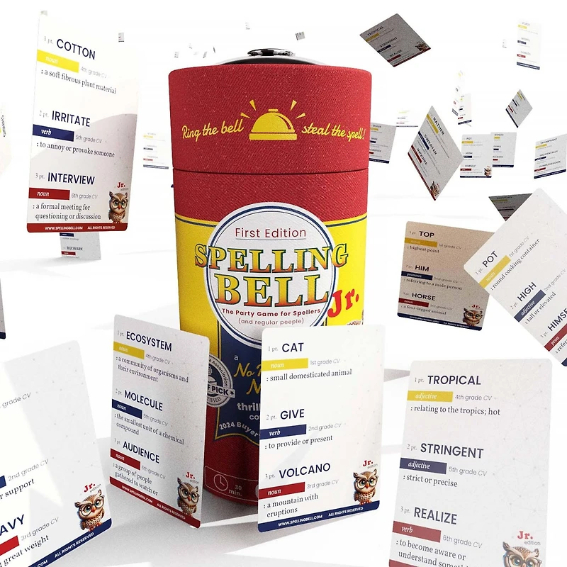 Spelling Bell Spelling Game, Kid's Edition Grades K-6