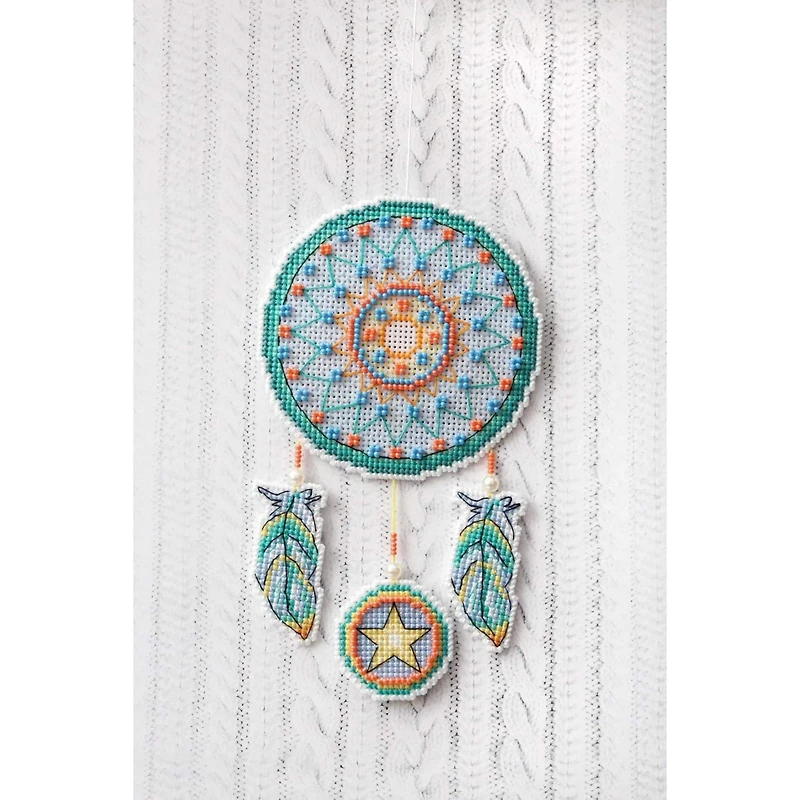 MP Studia Fox Ornament Plastic Canvas Counted Cross Stitch Kit