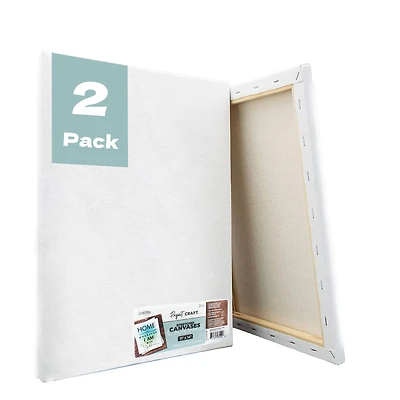 ArtSkills® 2 Pack 11" x 14" Stretched Painting Canvas