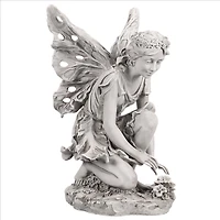 Design Toscano 17" Fiona the Flower Fairy Sculpture