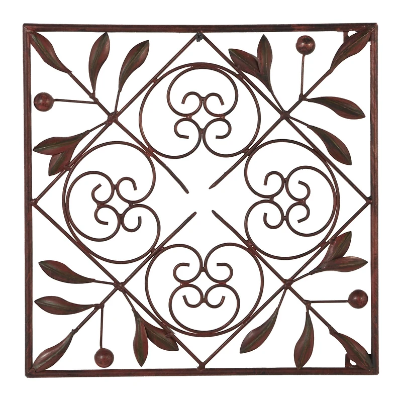 Brown Metal Rustic Wall Décor Set, 4ct.