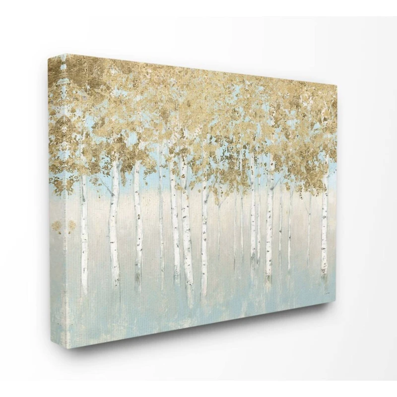 Stupell Industries Abstract Gold Tree Wall Art