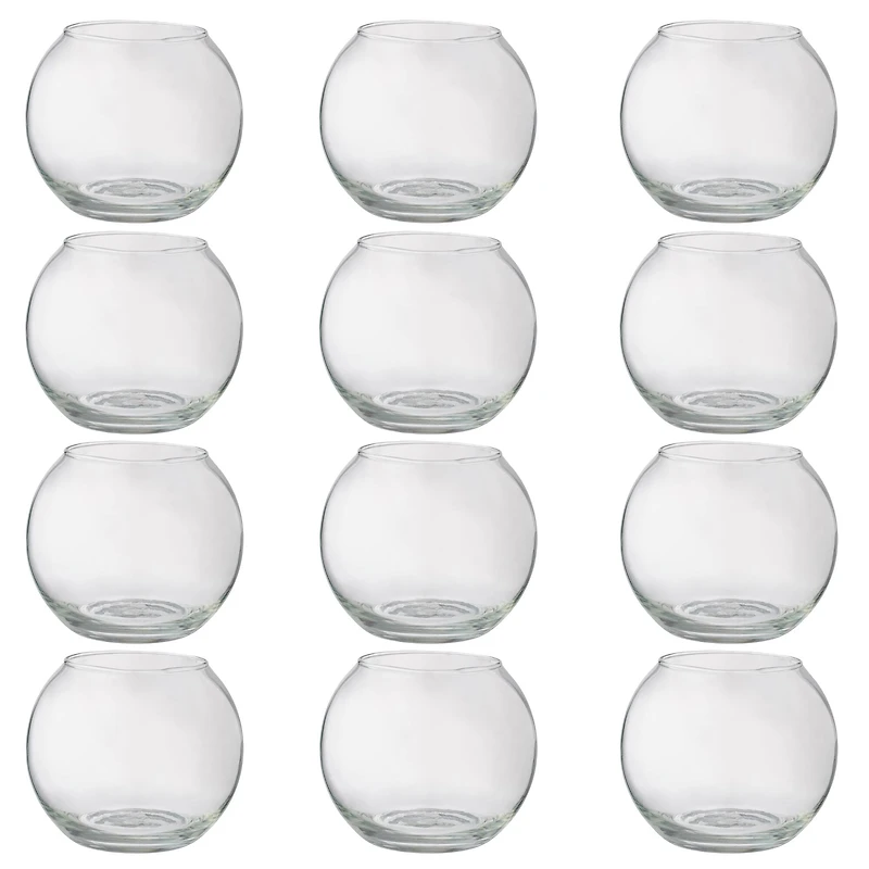 12 Pack: 3.5" Glass Rose Bowl by Ashland®