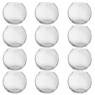 12 Pack: 3.5" Glass Rose Bowl by Ashland®