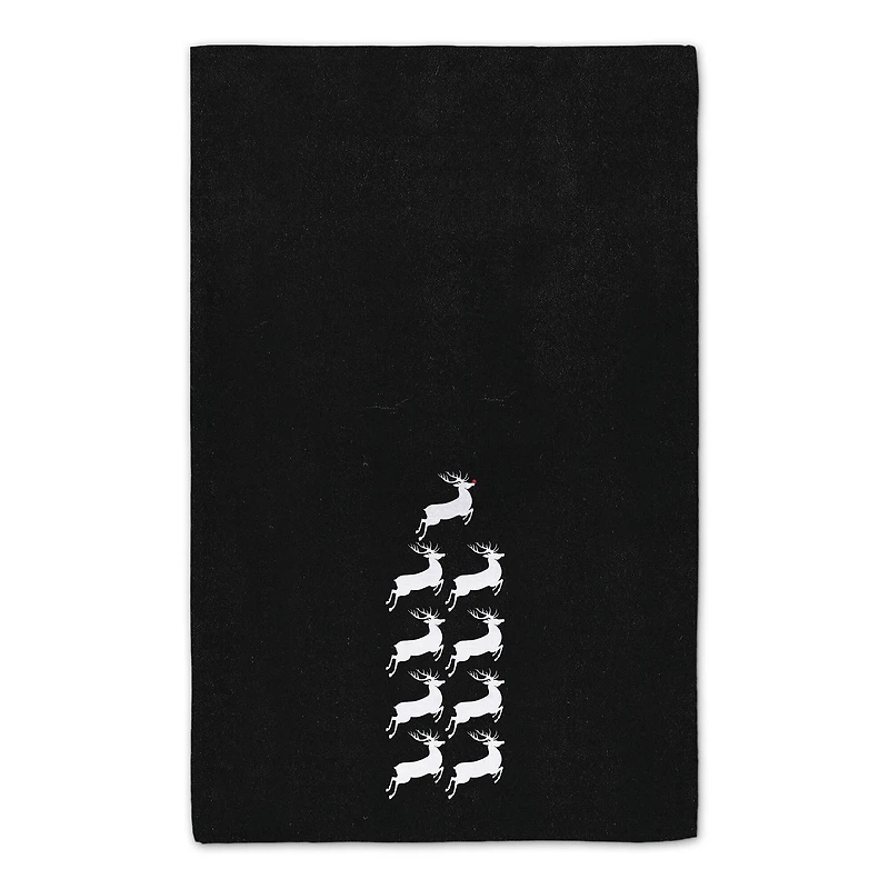 Reindeer Names Tea Towels - Set of 2