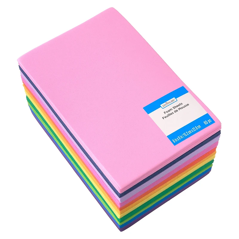 12 Packs: 65 ct. (780 total) Foam Sheets by Creatology™