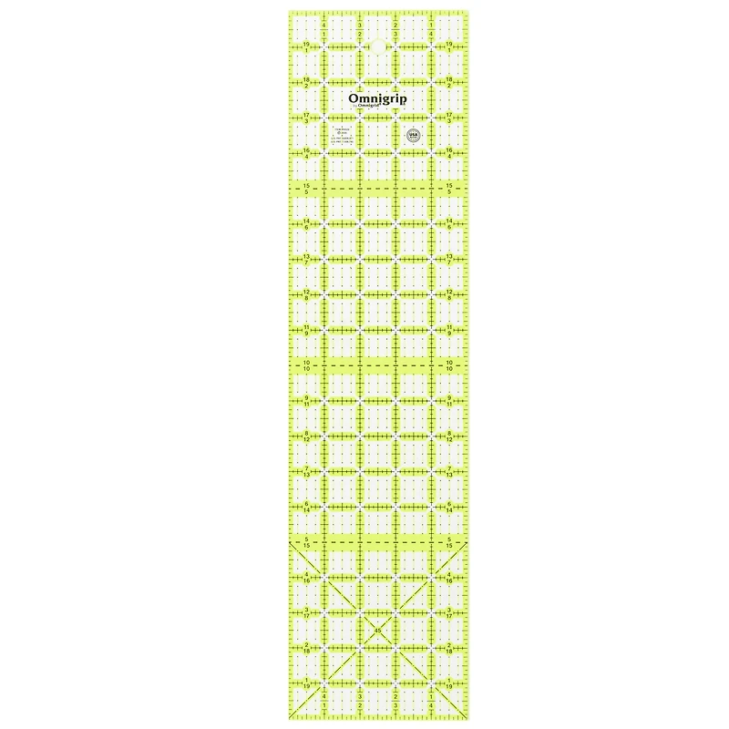 Omnigrip® by Omnigrid® 5" x 20" Non-Slip Rectangle Quilting Ruler