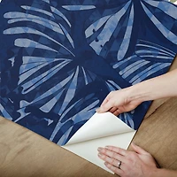 RoomMates Mr. Kate Blue Butterfly Peel & Stick Wallpaper