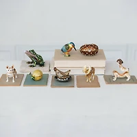 Hello Honey® 2.75" Yellow & Green Jeweled Lemon Trinket Box