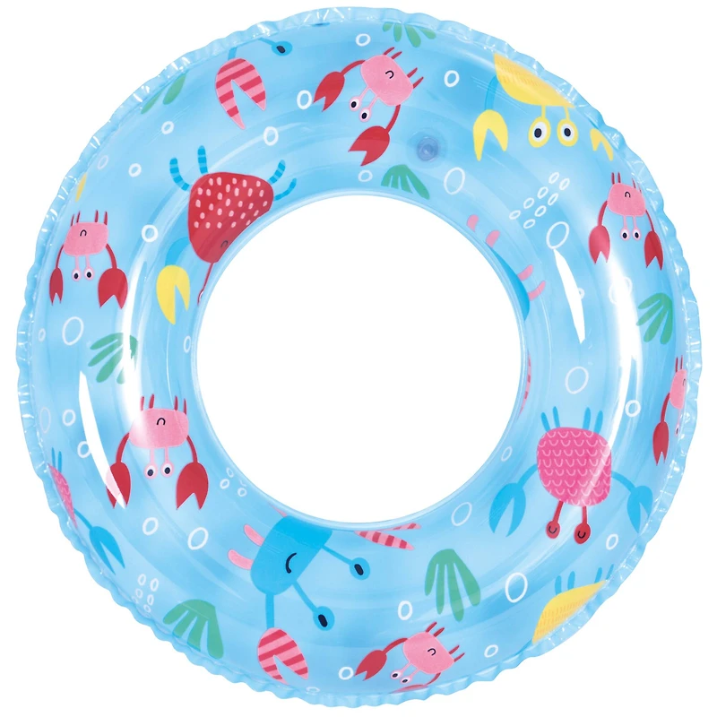 24" Cute Crustaceans Inflatable Inner Tube Ring Float