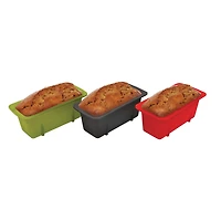 Starfrit Silicone Mini Loaf Pan Set, 3ct.