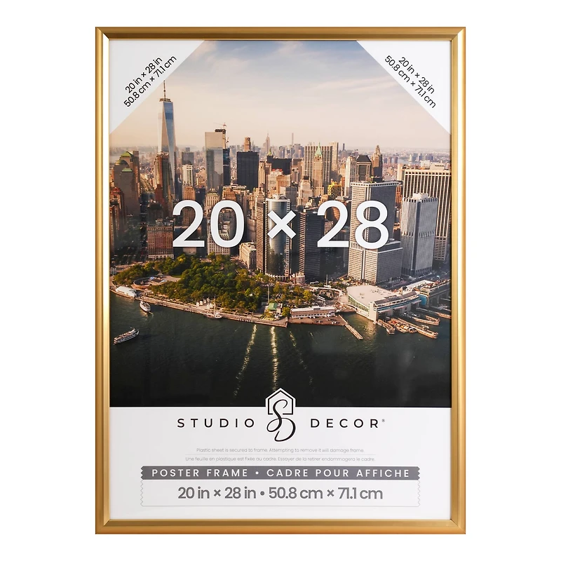 Gold Poster Frame by Studio Décor