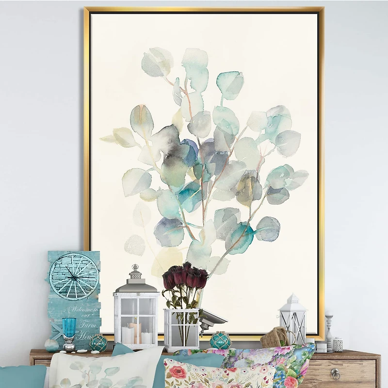 Designart - Eucalyptus leaves I