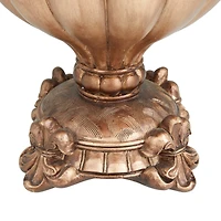 13" Bronze Traditional Decorative Jar