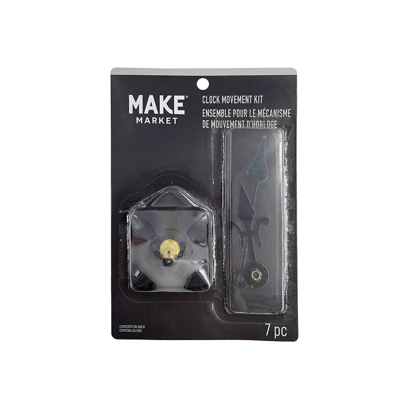 6 Pack: 1/4" Clock Movement Kit by Make Market®
