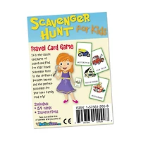 Scavenger Hunt For Kids - Travel Card Game